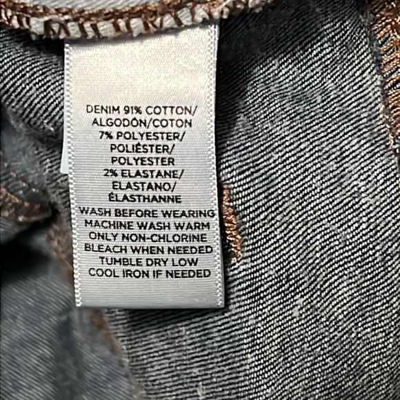 LOFT Modern Skinny Dark Wash Jeans - Picture 6 of 6